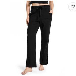 Jockey Black Drawstring Lounge Pants-women’s